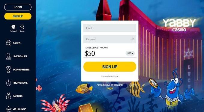 How to Yabby Casino Login