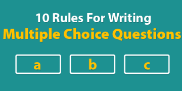 How to Write Multiple Choice Questions